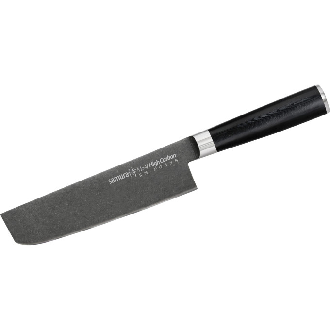 Японский топорик НАКИРИ SAMURA MO-V STONEWASH SM-0043B SM-0043B/K